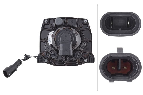 DE/FF/Halogen-Headlight - 90mm Performance - 12V - Image 7