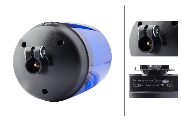 Halogen-Rotating Beacon - KL 7000 - 24V - Blue - Image 8