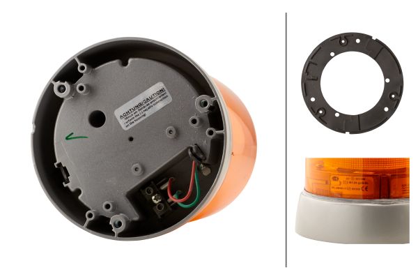 Xenon-Strobe-type Beacon - KLX 7000 - 24V - yellow (amber) - Image 8