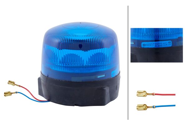 LED-Rotating Beacon - RotaLED - 12/24V - Blue - Image 6