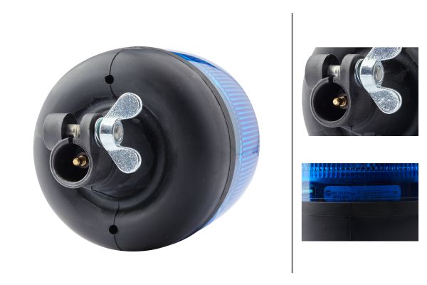LED-Rotating Beacon - RotaLED - 12/24V - Blue - Image 7