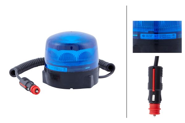 LED-Rotating Beacon - RotaLED - 12/24V - Blue - Image 5