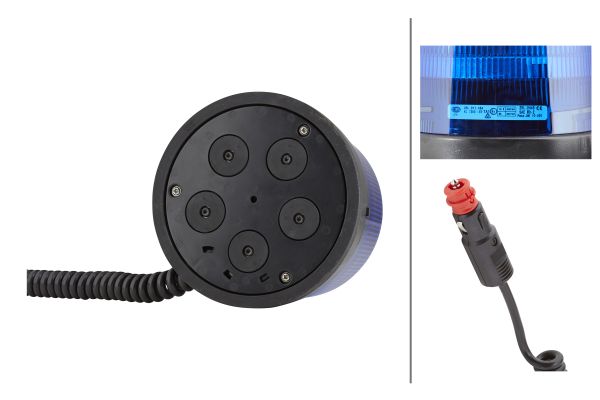 LED-Rotating Beacon - KL 7000 - 12/24V - Blue - Image 8