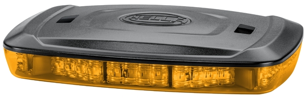LED-Warning Light - Micro Lightbar - 12/24V - yellow (amber) - Image 2