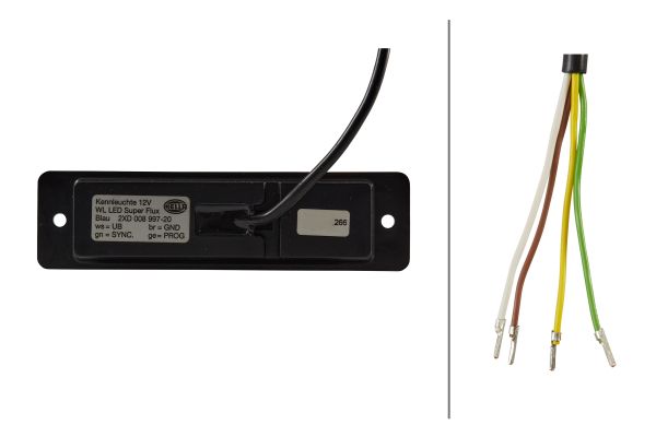 LED-Strobe-type Beacon - WL-LED - 12V - Blue - Image 7