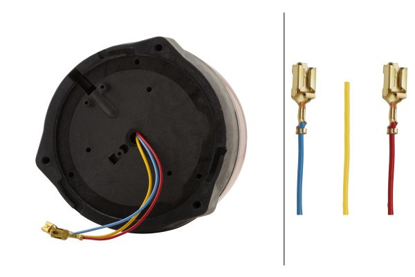 LED-Strobe-type Beacon - RotaLED - 12/24V - Red - Image 5