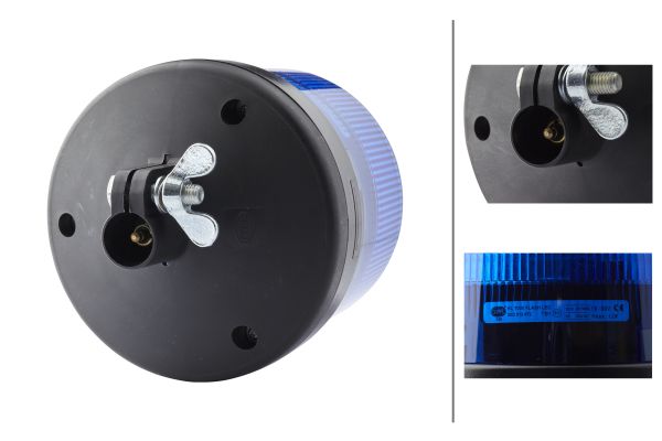 LED-Strobe-type Beacon - KL 7000 - 12/24V - Blue - Image 7