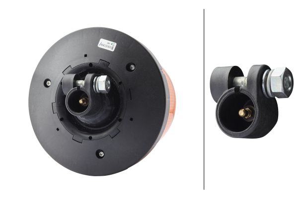 LED-Strobe-type Beacon - RotaLED Compact - 12/24V - yellow (amber) - Image 6