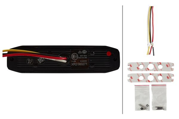 LED-Strobe-type Beacon - BST-Slim - 12/24V - Red - Image 7