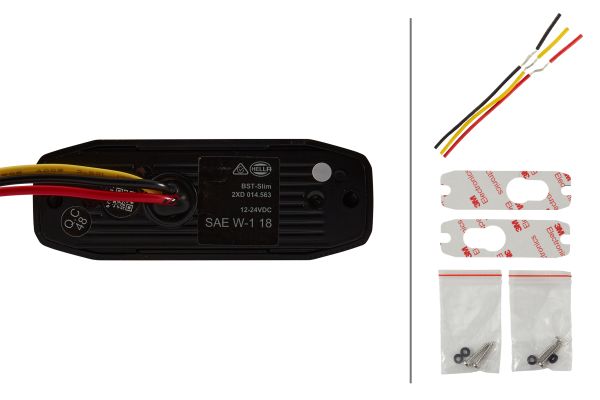 LED-Strobe-type Beacon - BST-Slim - 12/24V - White - Image 8