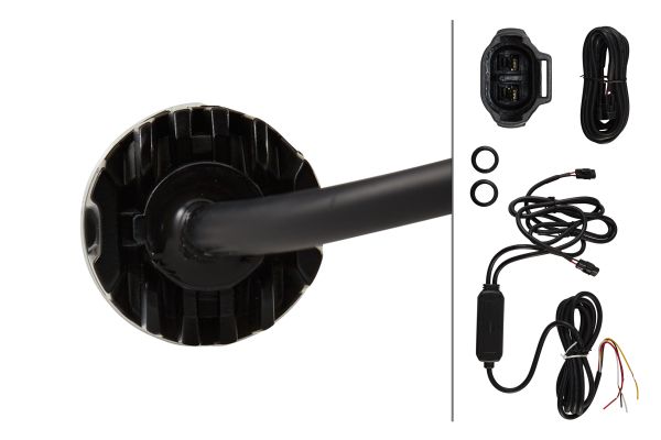 LED-Strobe-type Beacon - BST-Round - 24/12V - Red - Image 7