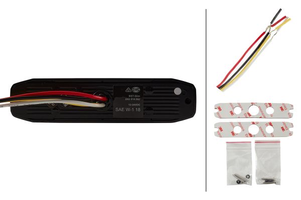 LED-Strobe-type Beacon - BST-Slim - 12/24V - White - Image 8