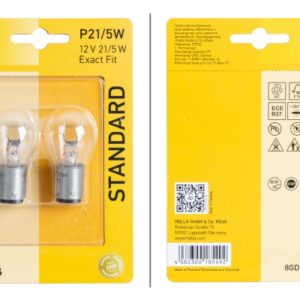 Bulb - P21/5W - Standard - 12V - 21/5W - Quantity: 2