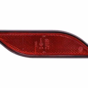 Reflector - Shapeline Style - Lens Colour: Red - rectangular - Glued/mounting