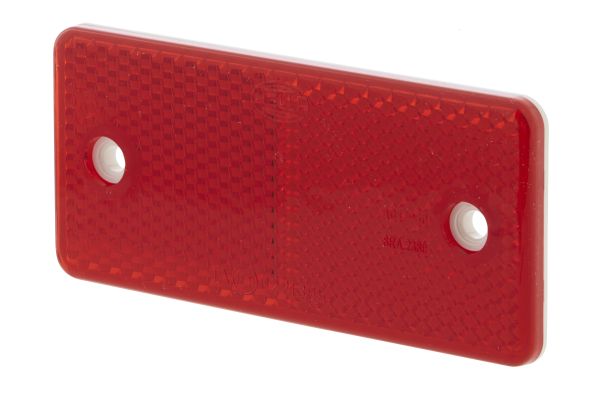 Reflector - Lens Colour: red - rectangular - Bolted/mounting - Image 6