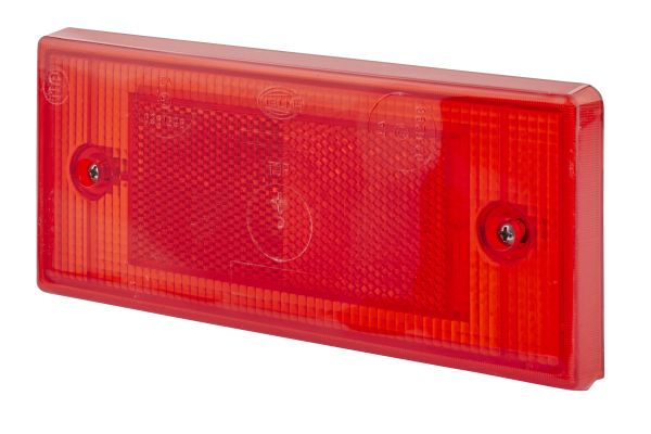 Reflector - Lens Colour: Red - rectangular - Screw Connection/mounting - Image 8