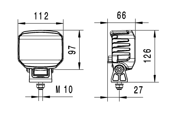 LED-Worklight - RokLUME 190TP - 24/12V - Image 3