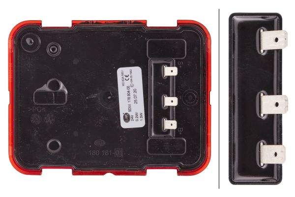 Bulb Holder, tail light assembly - LED - 24V - Image 7