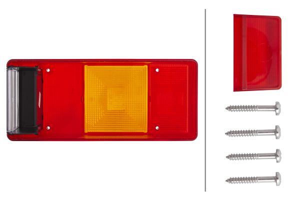 Lens, tail light assembly - left - Image 6