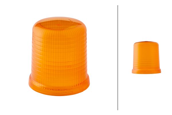 Lens, rotating beacon - yellow (amber) - Image 4