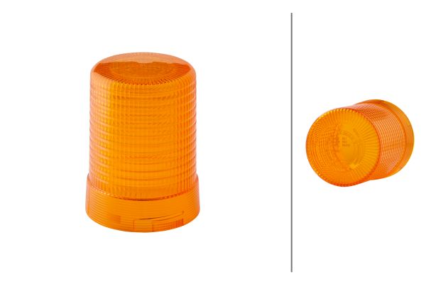 Lens, rotating beacon - yellow (amber) - Image 4