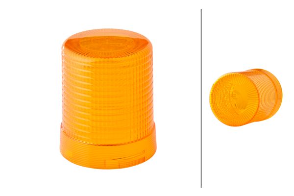 Lens, rotating beacon - yellow (amber) - Image 4