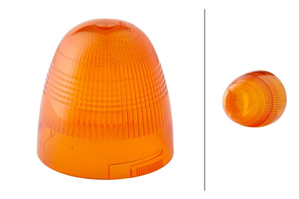 Lens, rotating beacon - yellow (amber) - Image 4