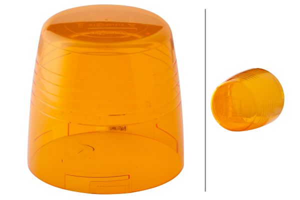 Lens, rotating beacon - yellow (amber) - Image 4