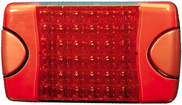 LED-Strobe-type Beacon - Multi F Duraled - 12/24V - Red - Image 6