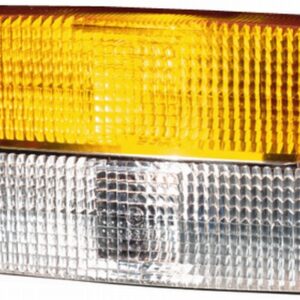 Lens, direction indicator