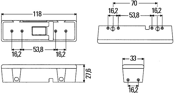 LED-Strobe-type Beacon - WL-LED - 24V - Blue - Image 6