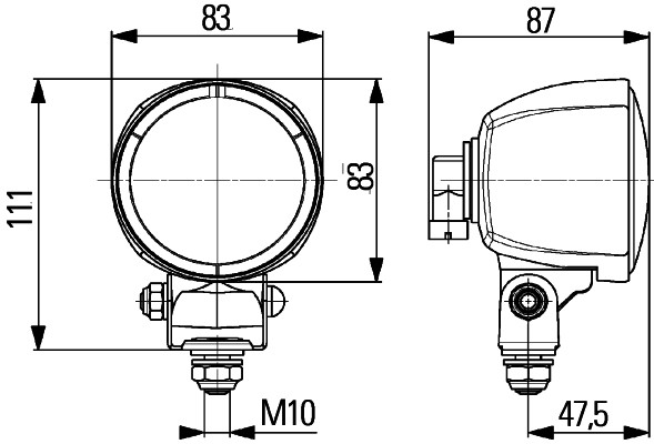 Halogen-Worklight - Modul 70 - 12V - Image 7
