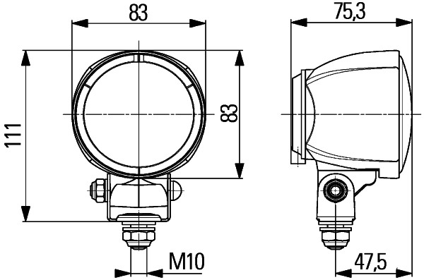 Halogen-Worklight - Modul 70 - 24/12V - Image 7