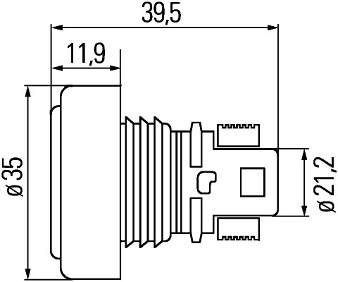 Auxiliary Direction Indicator - LED - 12V - Image 7