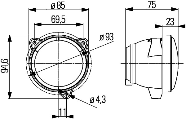 Halogen-Worklight - Modul 70 - 12/24V - Image 6