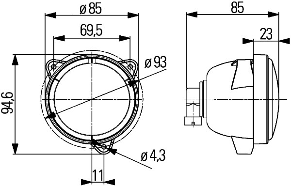 Halogen-Worklight - Modul 70 - 12V - Image 7