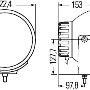 Xenon-Spotlight - Luminator Xenon - 12V