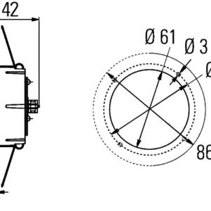 Interior Light - SpotLED - LED - 24/12V