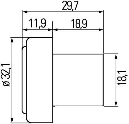 Auxiliary Direction Indicator - LED - 12V - Image 8