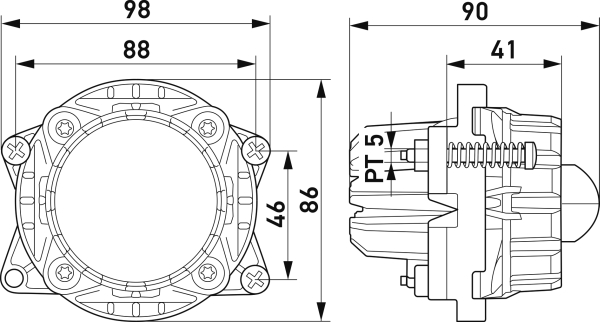 Symmetric/LED-Spotlight - Modul 60 - 12V - Image 3