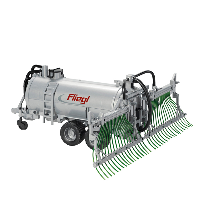 Bruder 02020 Fliegl Barrel Trailer With Spread Tubes