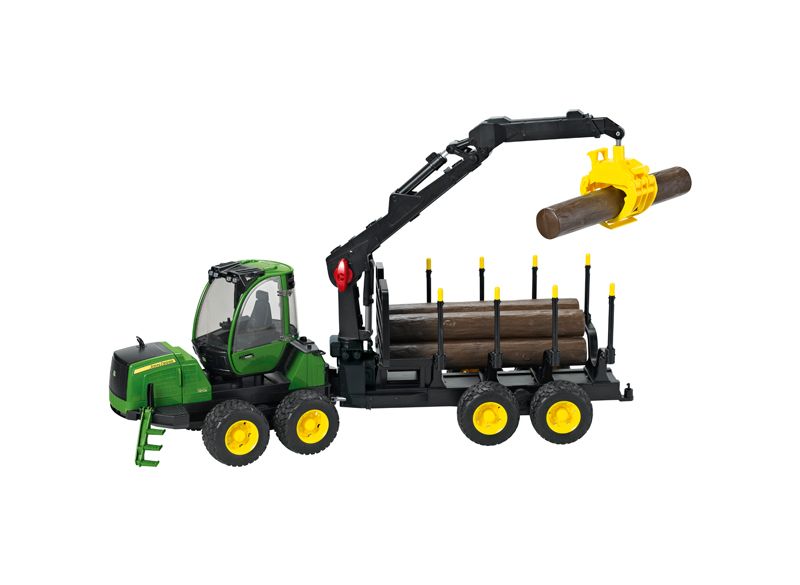 Bruder 09805 John Deere 1210E Forwarder Model - Image 2