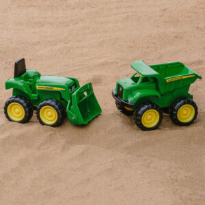John Deere Mini Vehicles Sandbox Set