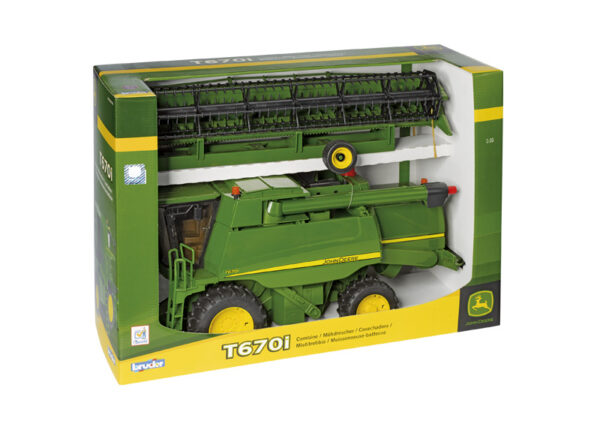 Bruder John Deere T670i Combine Harvester Model