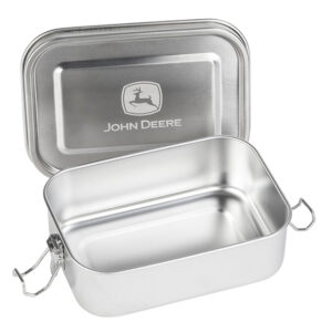 John Deere Lunchbox silver