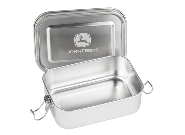John Deere Lunchbox silver
