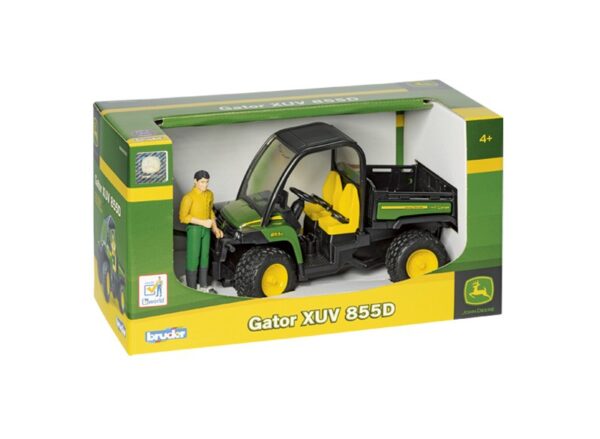 Bruder 09812 John Deere Gator XUV 855D 4×4 with Driver