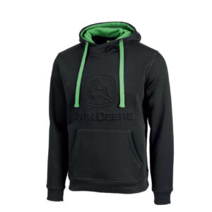 BLK EMBOSSED HOODY