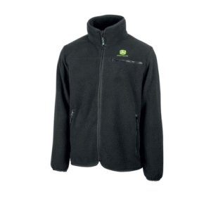 John Deere Operator Fleece Black Jacket