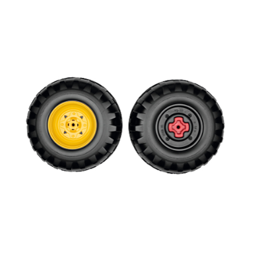 Peg Perego John Deere HPX Gator Front and Rear Wheels - Image 2